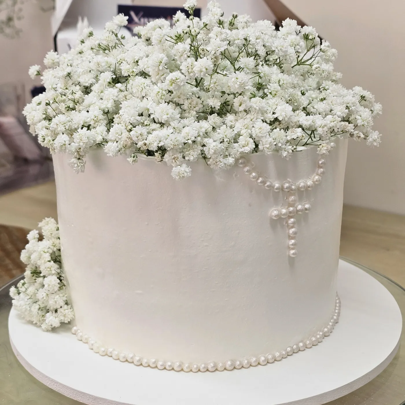 Bolo de batizado e primeira comunhão decorado — foto 2