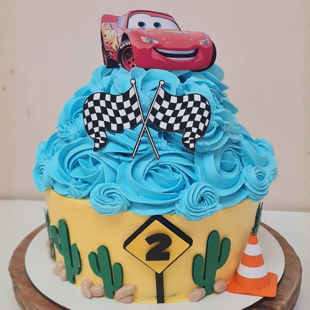 Bolo Smash Cake decorado para festa de primeiro aninho — foto 2